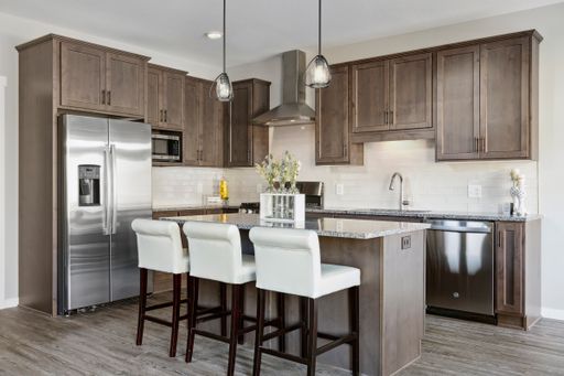 A spacious two-bedroom plus den cottage home is now available at Rivers Bend.