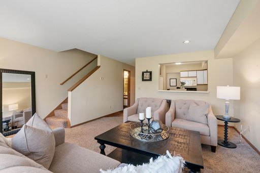 Spacious Two Bedroom Townhome at Woodlane Place in Woodbury with Beautiful Wooded Backyard – photo 1