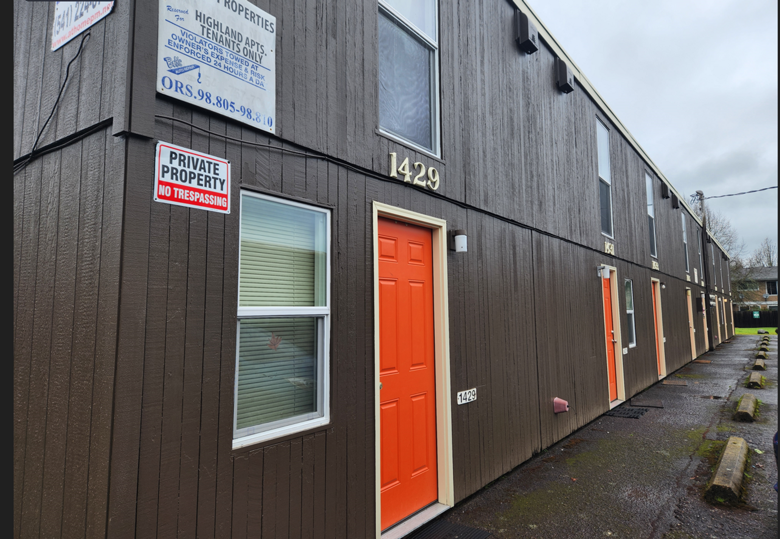 Corvallis Apartment: 1417 - 1443 NW Highland Drive