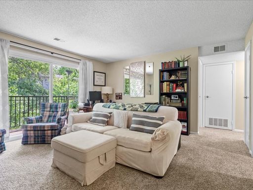 Spacious 1 bedroom apartment with walk-through closet and great view
