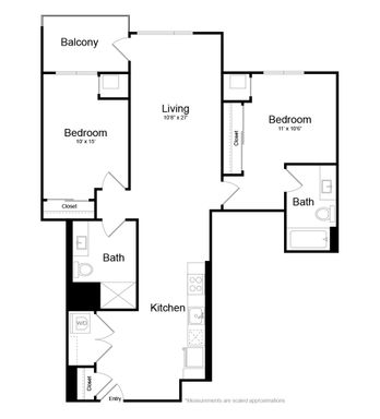 Absolutely Stunning Two Bedroom Two Bath. Amazing Views And Location! Limited time Special! 4 Weeks free! – photo 1