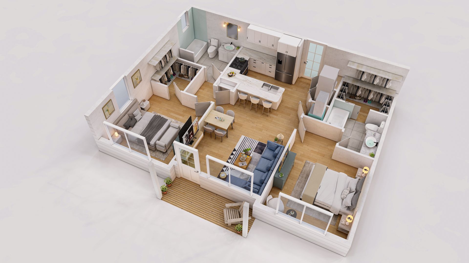 Deltona Apartment: 2902 Cardinal St