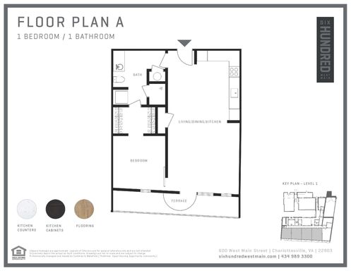 1 Bed 1 Bathroom Apartment In The Heart Of Charlottesville – photo 1