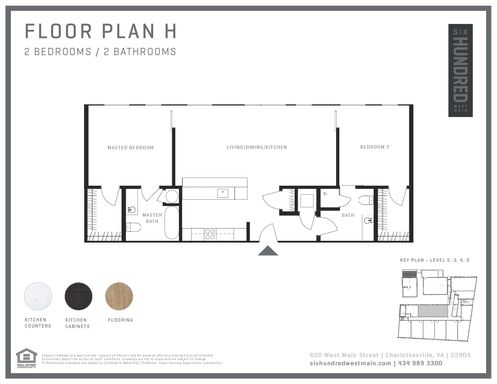 2 Bed 2 Bathroom Apartment In The Heart Of Charlottesville – photo 1