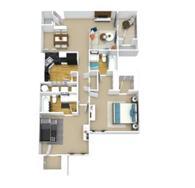 The Anson – Spacious 2 Bedroom, 2 Bathroom | 1,023 sq.ft. – photo 1