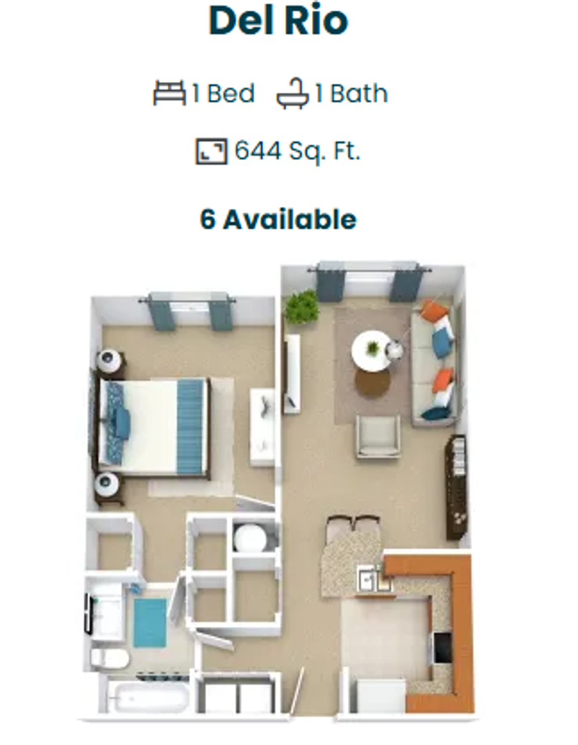 Orlando Apartment: 6739 Mission Club Blvd