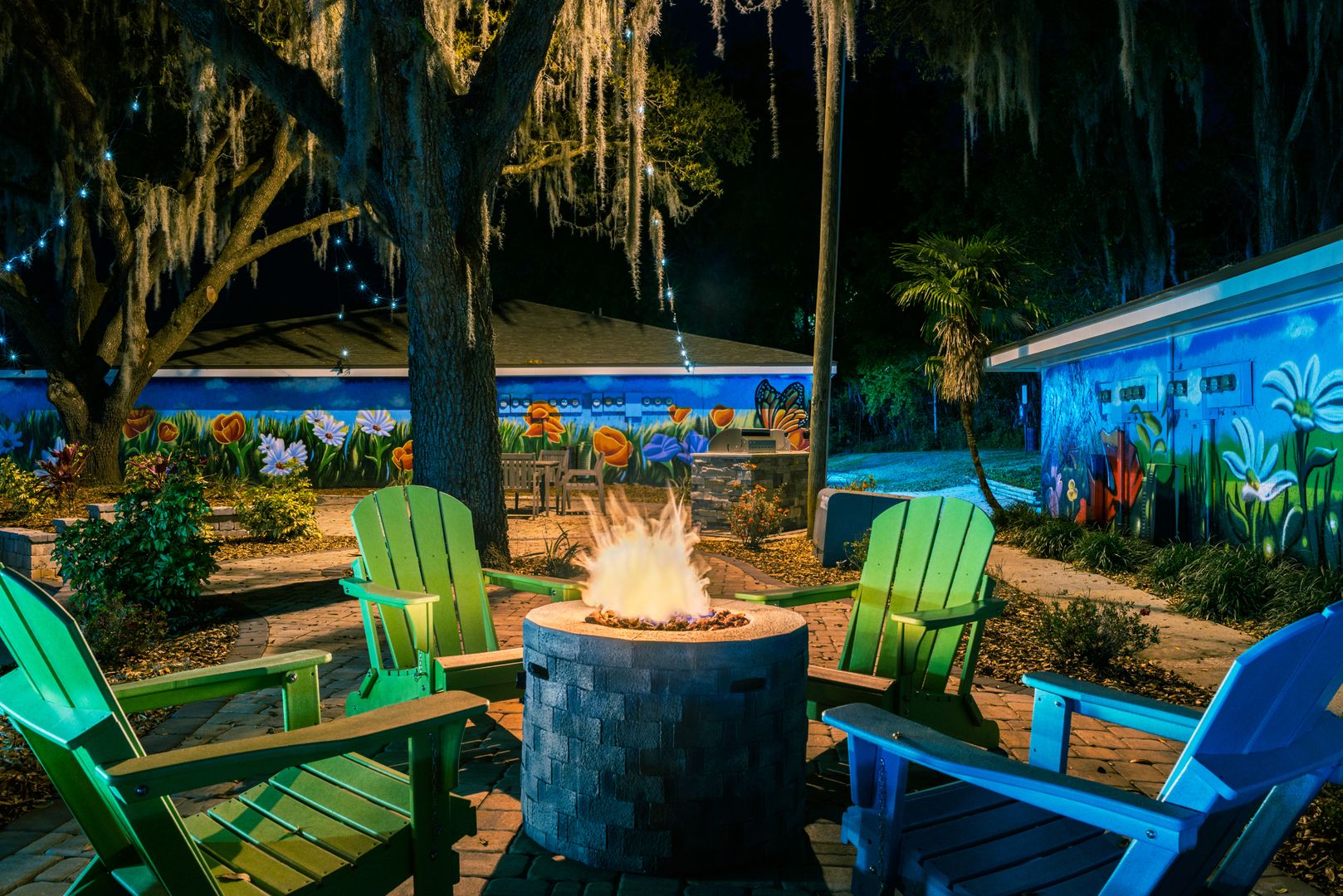 Grill area at The Hammocks on 34th (2 of 3)