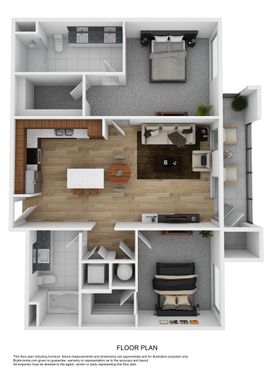 Aston Square- Cozy 2 Bedroom 2 Bathroom Luxury Apartment Home – photo 1