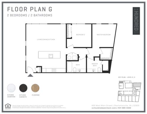 2 Bed 2 Bathroom Apartment In The Heart Of Charlottesville – photo 1