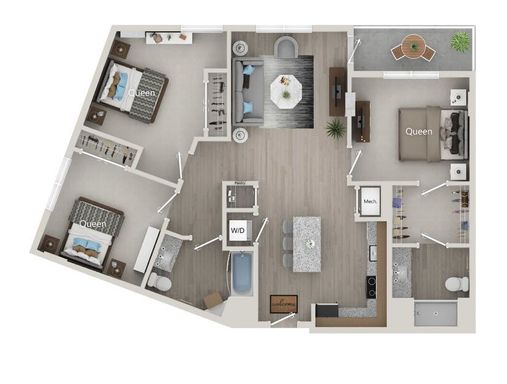 Spacious Floor Plan in Downtown Orlando – The Warhol – photo 1