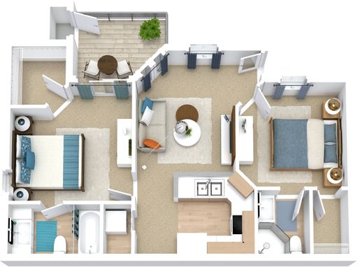 *Upgraded* 2 Bed 2 Bathroom Apartment in Prime Winter Park Location – photo 1