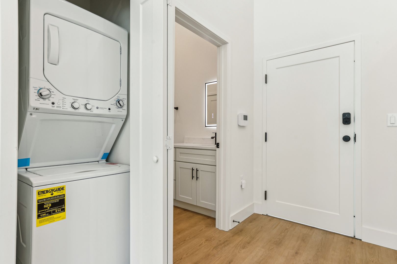 Laundry room at Milk Stacks (2 of 2)
