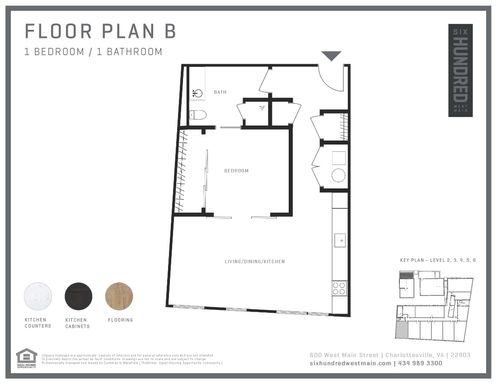 1 Bed 1 Bathroom Apartment In The Heart Of Charlottesville – photo 1