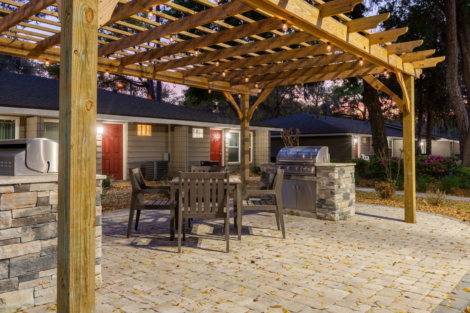 Grill area at The Hammocks on 20th (2 of 3)