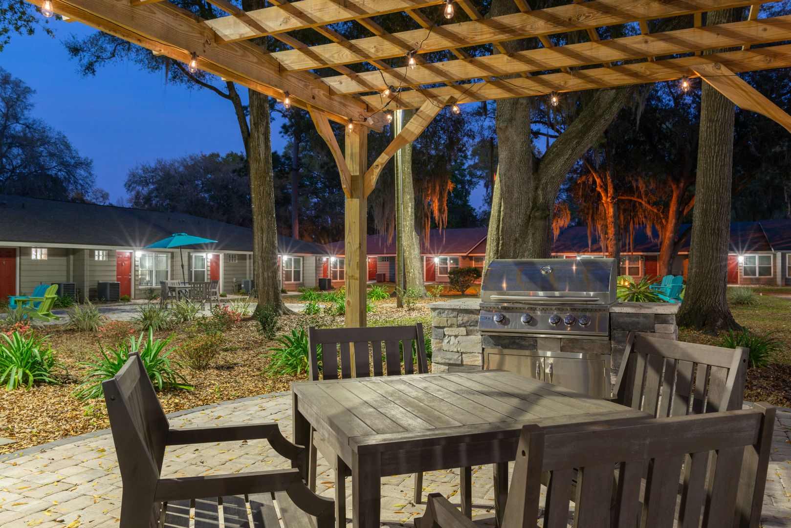 Grill area at The Hammocks on 20th (3 of 3)