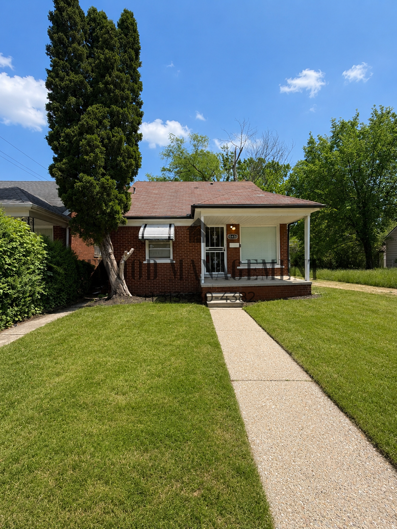 Detroit House: 19450 Fenelon St