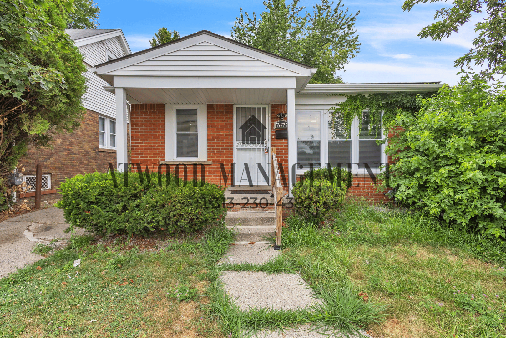 Detroit House: 7677 Westwood St
