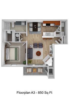 Cheapest 1 Bedrooms! Receive 1 MONTH FREE rent or Spread Discount over your lease for cheaper rent all year! – photo 1