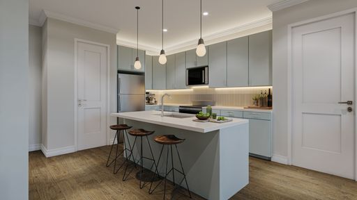 Brand-New Corner Two-Bedroom with Balcony & Skyline Views – photo 1