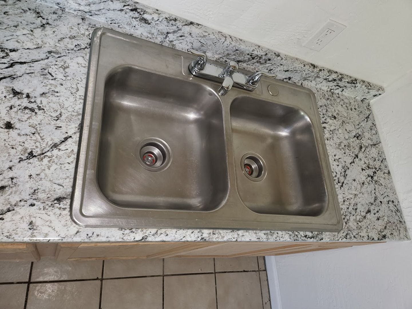 Kitchen sink in apartment 03 at 814 East Siesta Drive.