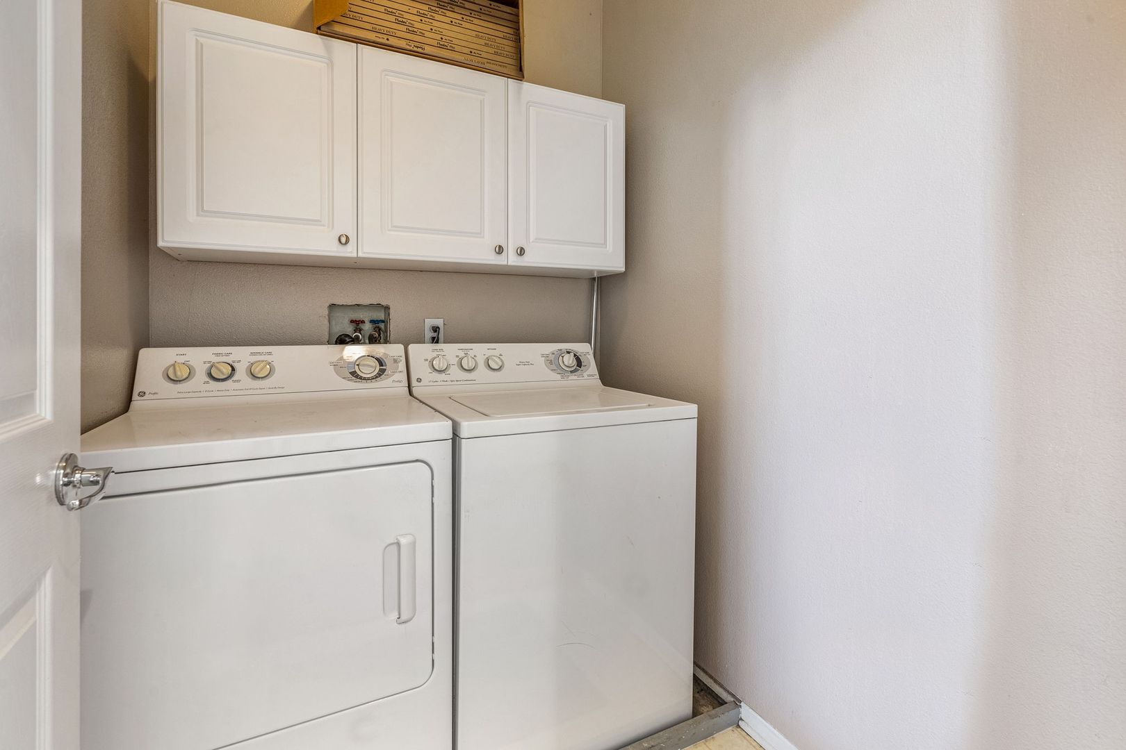 Laundry room at 12507 El Camino Real Unit A - HOME WARRANTY (2 of 2)