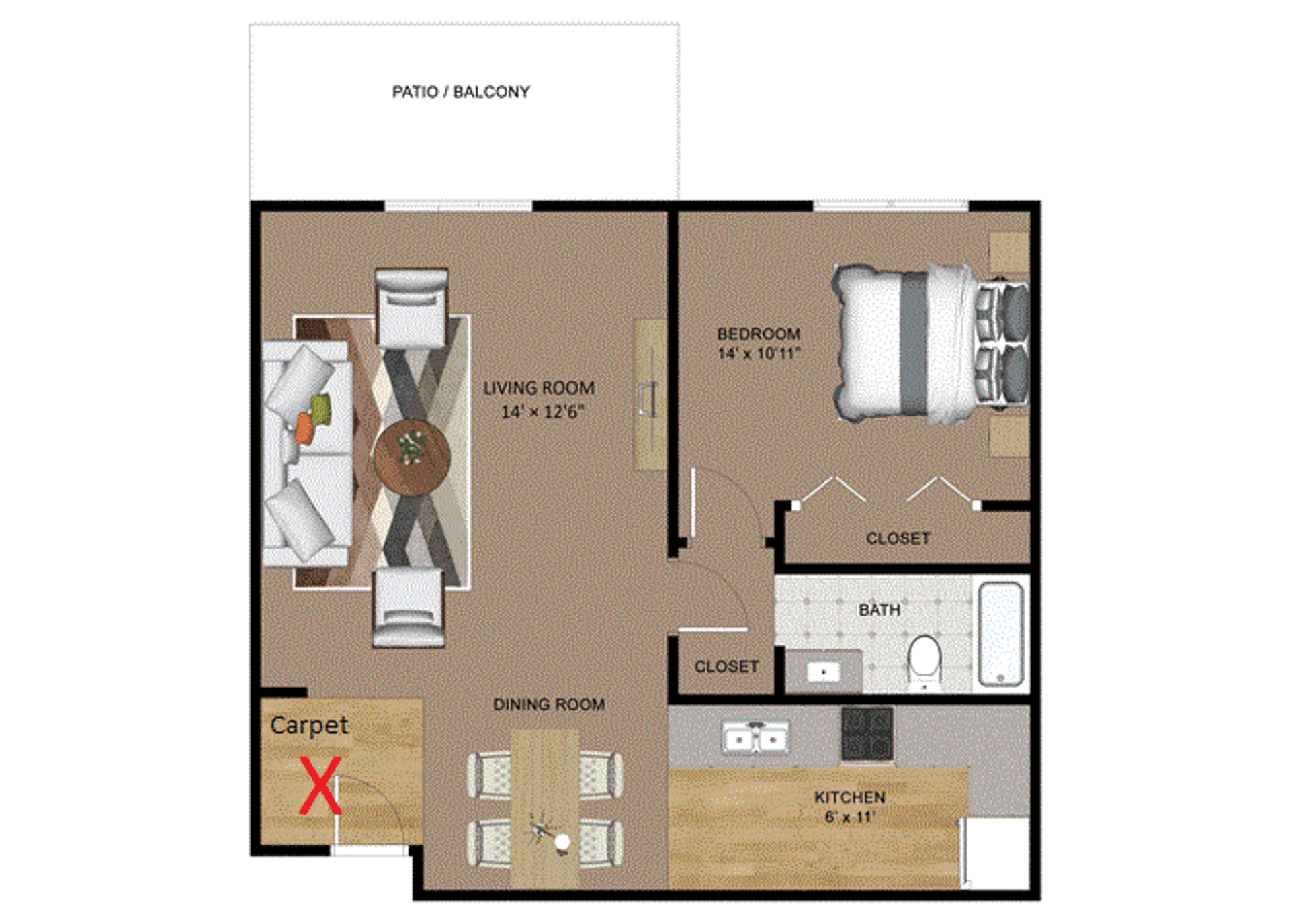 Des Moines Apartment: 2800 Fleur Dr