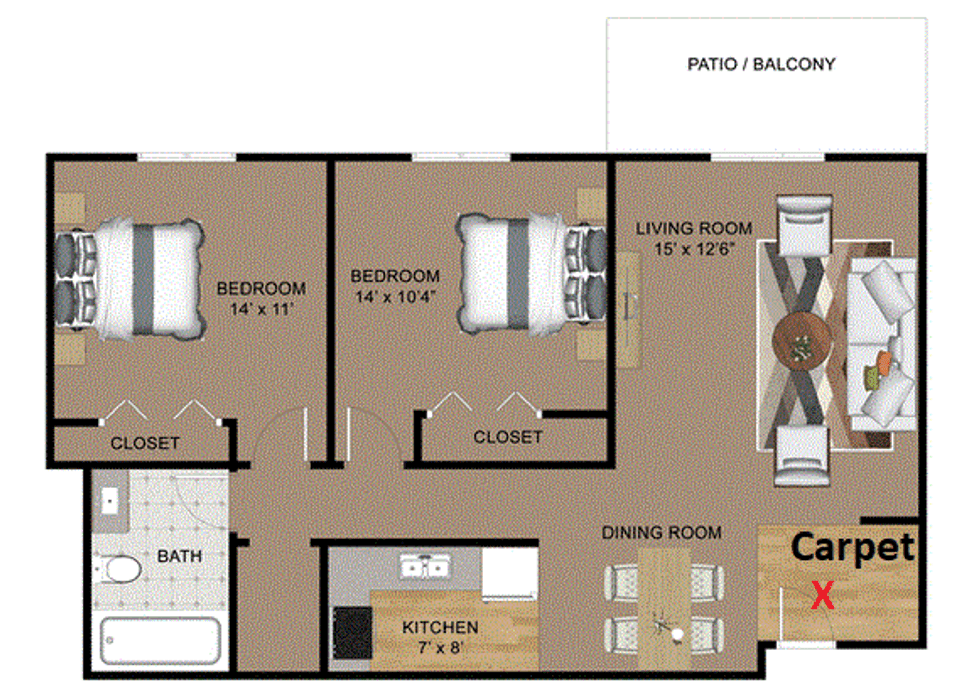 Des Moines Apartment: 2800 Fleur Dr