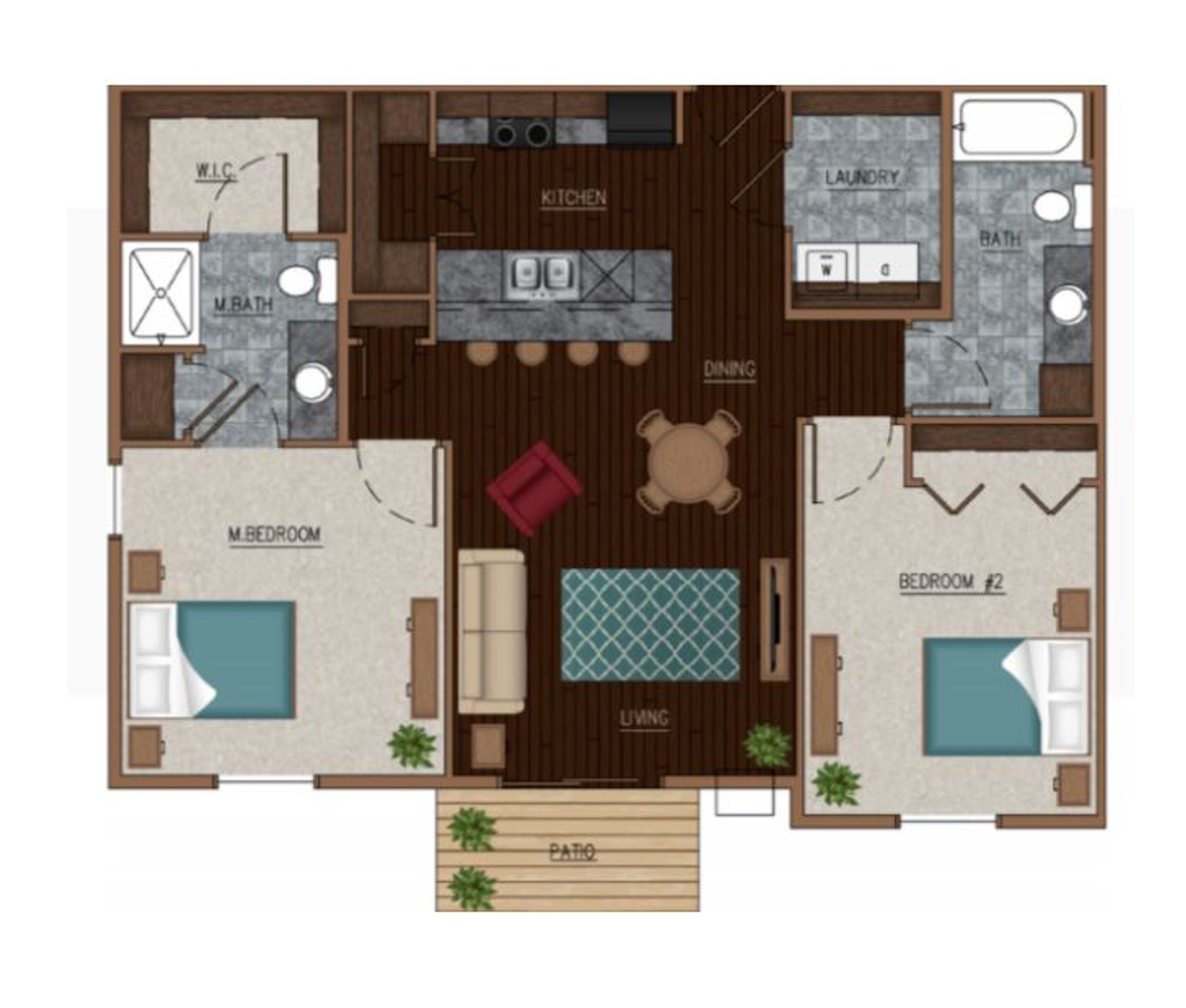 Bismarck Apartment: 2055 Xavier Street