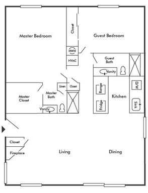 HALF OFF THE RENT FOR THE FIRST THREE MONTHS | Two Bedroom Apartment Home with Patios | Move In Special on Approved Applications – photo 1