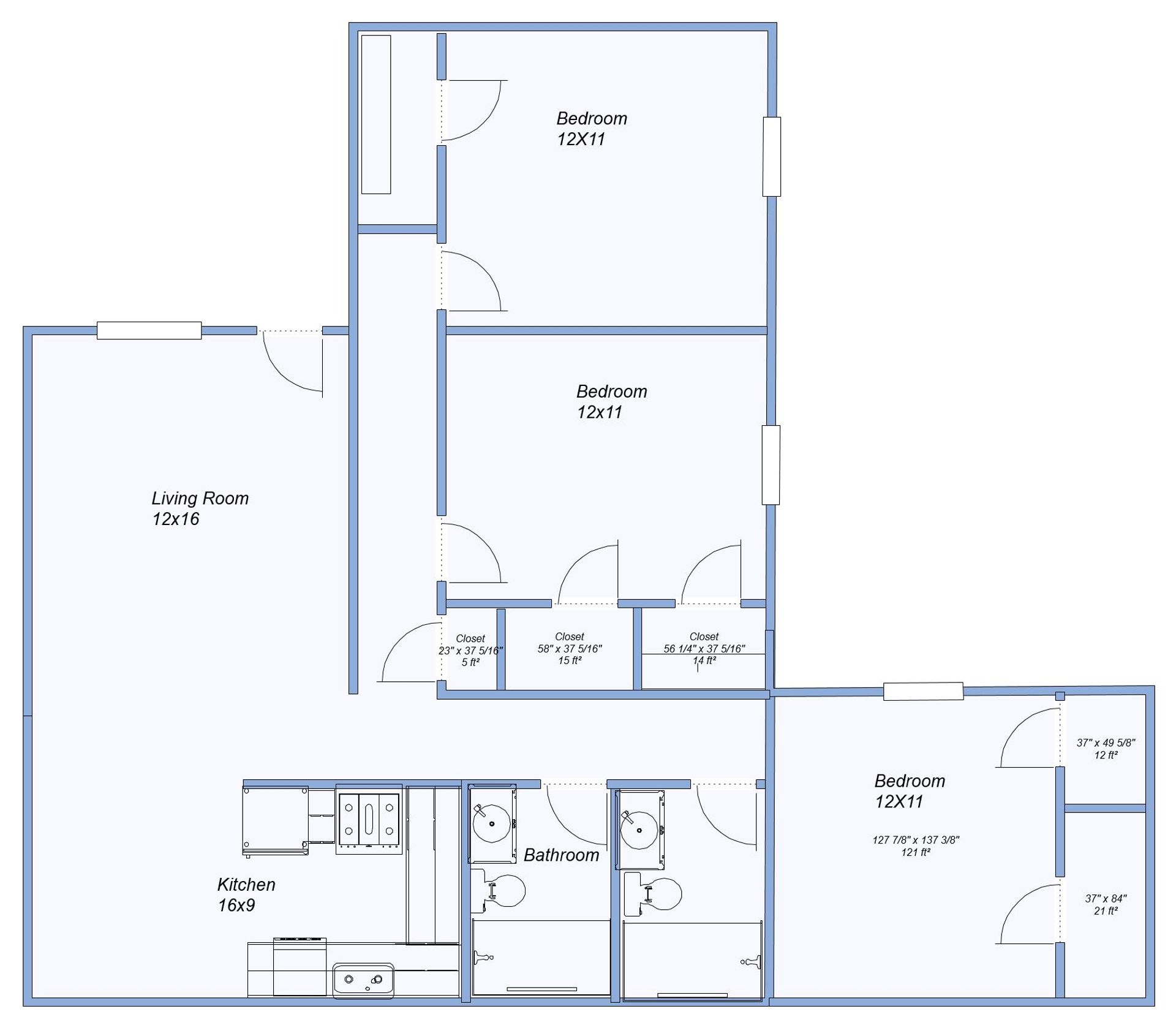 Rogers Apartment: 1918 9th St.