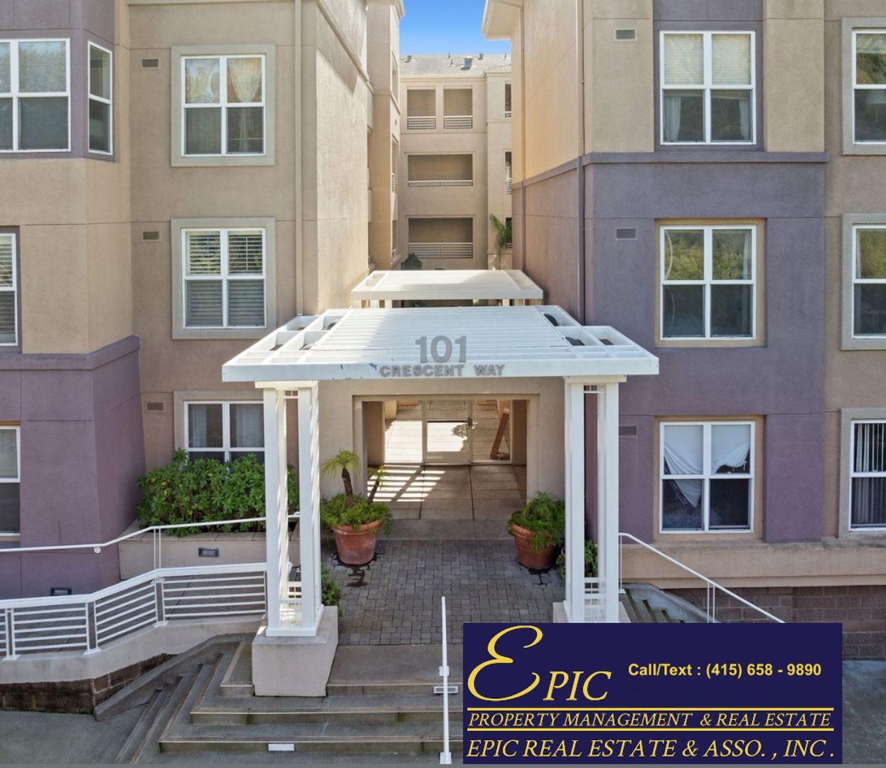 San Francisco Condo: 101 Crescent Way #2406