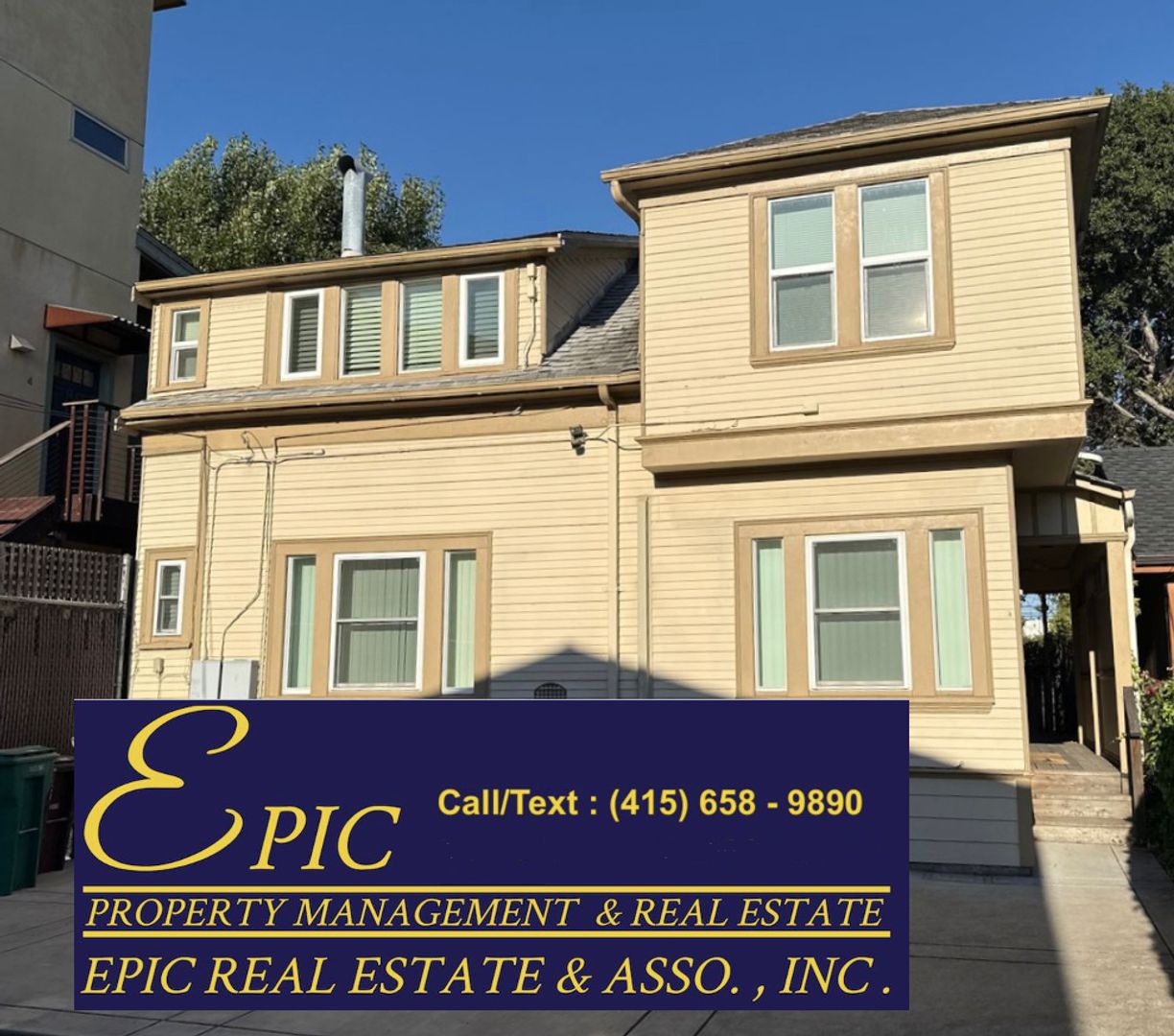 Oakland Apartment: 3894-3896 Ruby Street