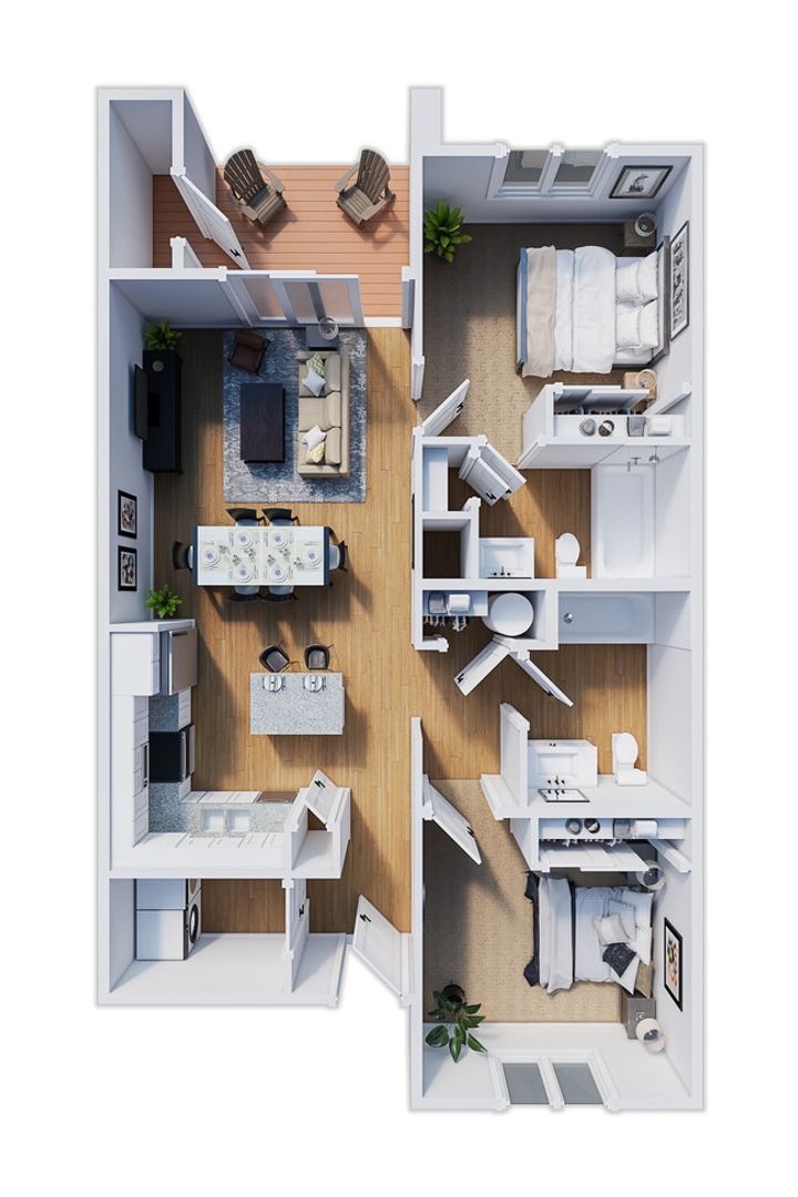 Pendleton Apartment: 3200/3230 SW Perkins Ave
