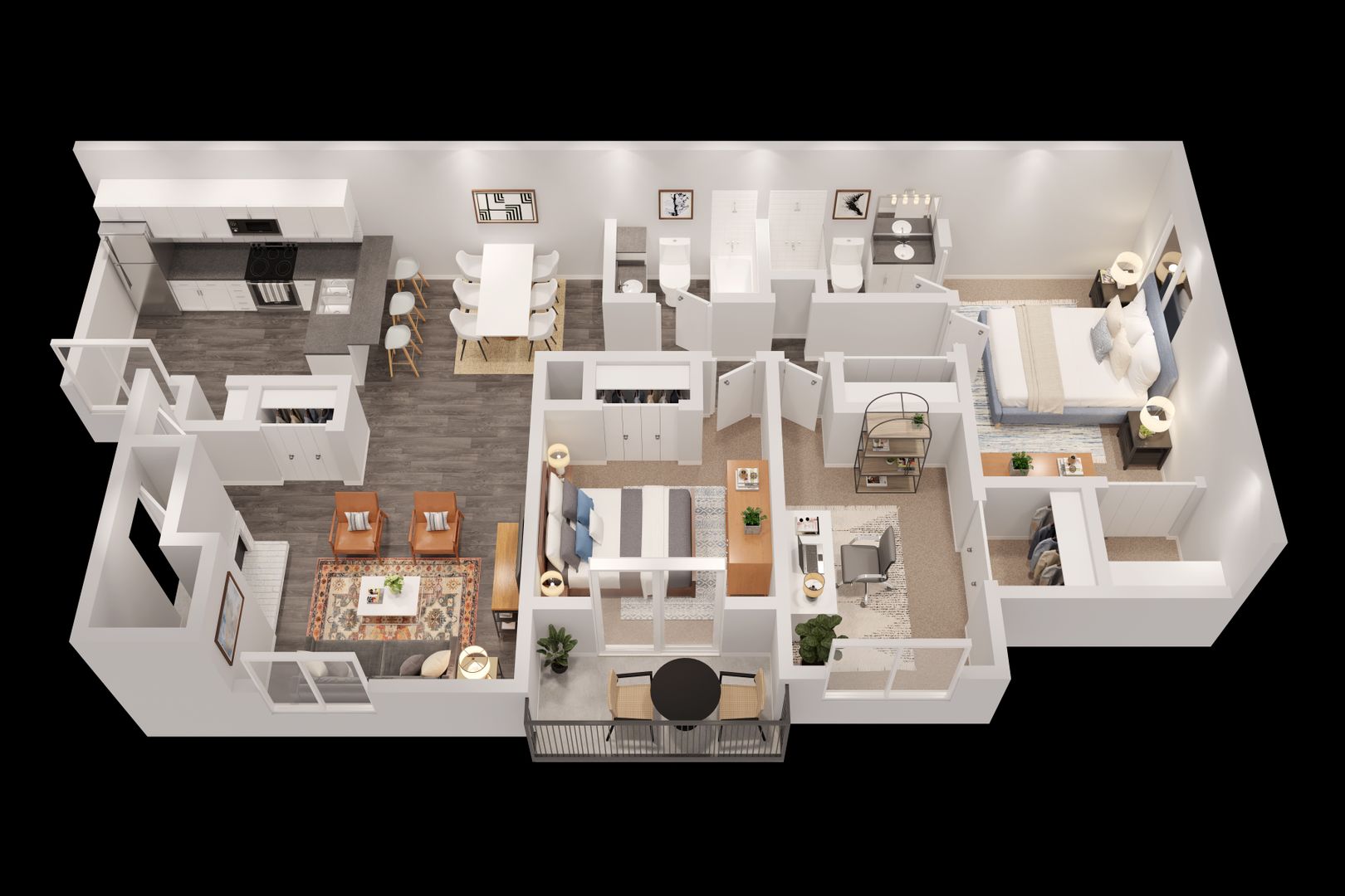 Tyler Apartment: 5105 Old Bullard Road