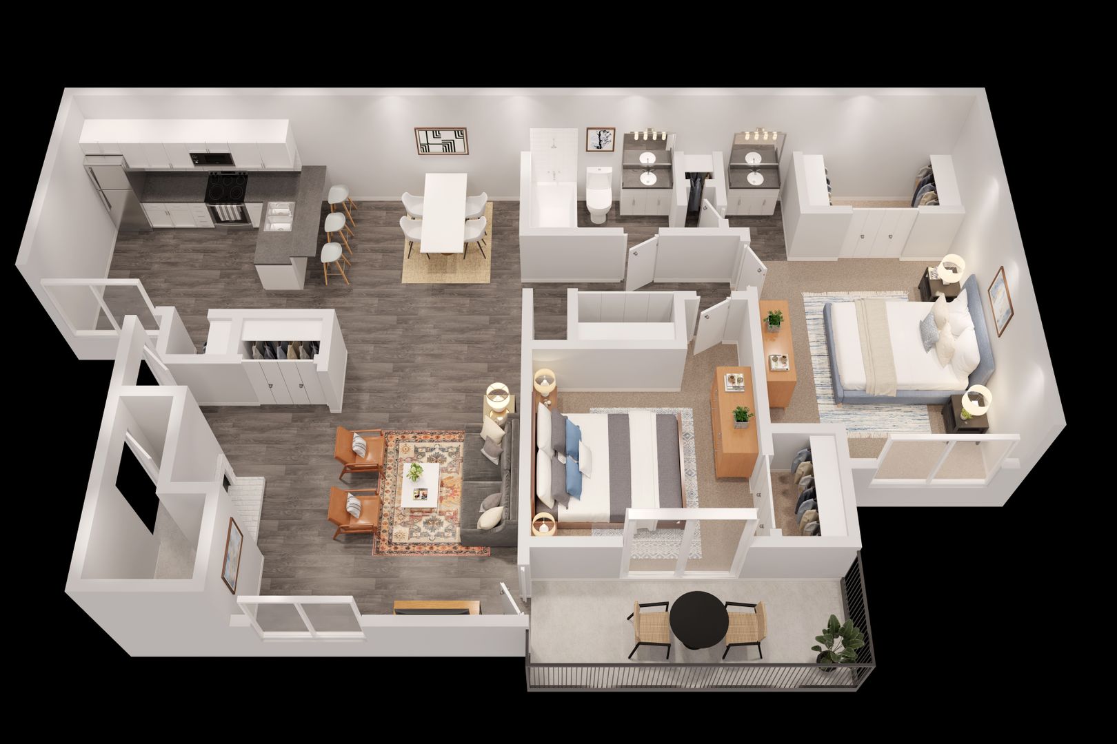 Tyler Apartment: 5105 Old Bullard Road