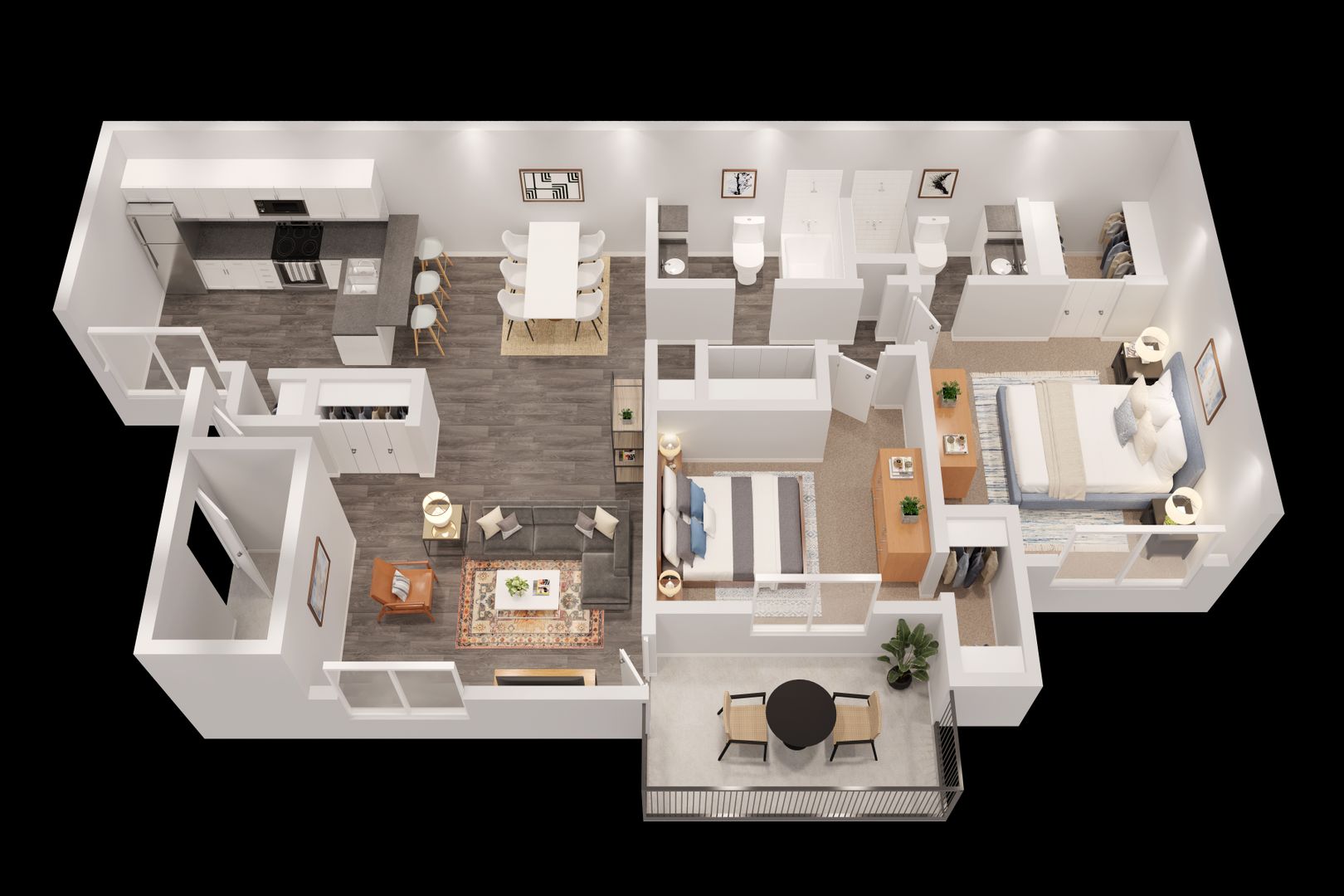 Tyler Apartment: 5105 Old Bullard Road