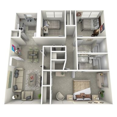 3b/2b APARTMENT AVAILABLE – photo 1
