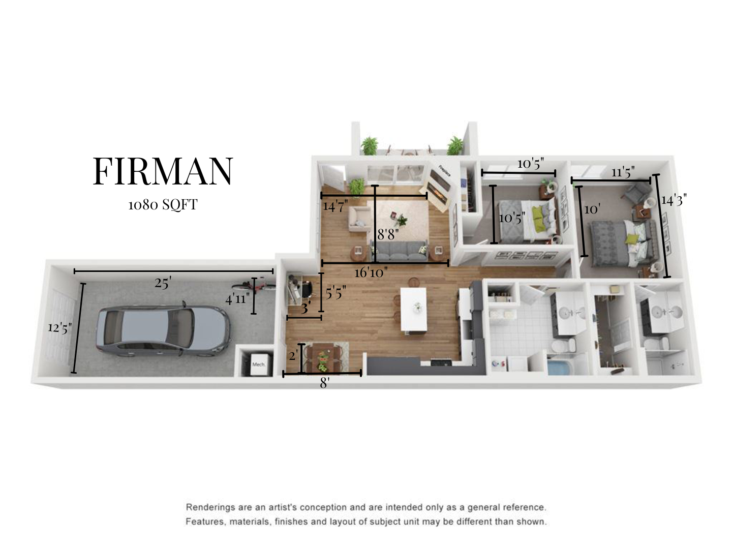 Oshkosh Apartment: 2609 Witzel Ave