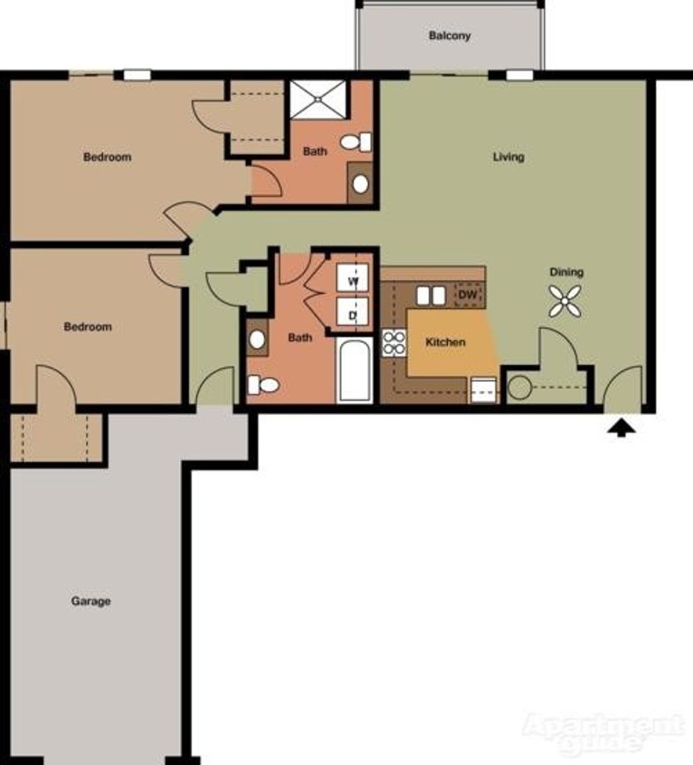 Watertown Apartment: 1301 Juneau Street, 1340, 1342, 1344, 1346, 1348 N. 4th Street Watertown WI 53098