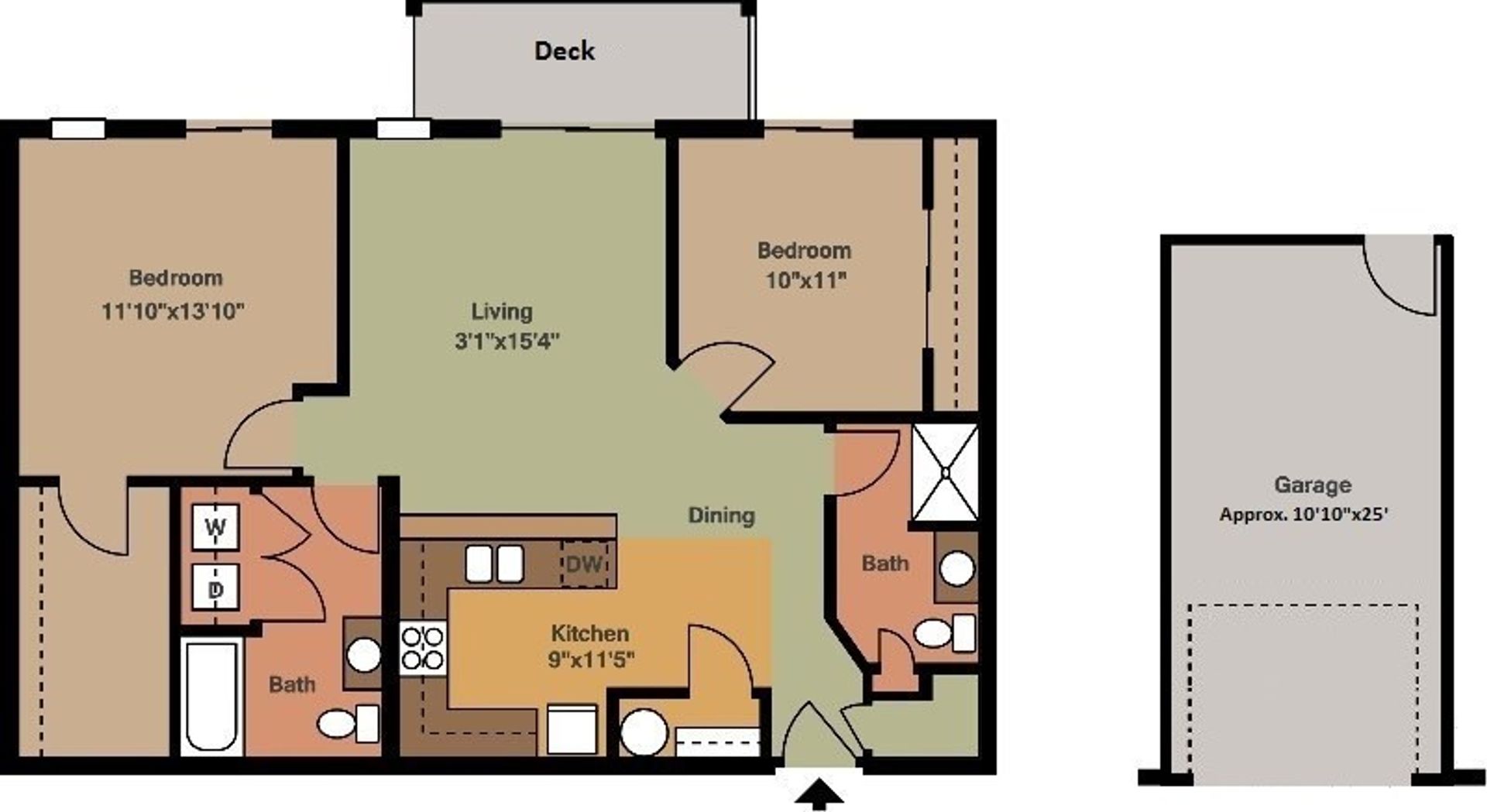 Baraboo Apartment: 1410 - 1440 Walnut Street