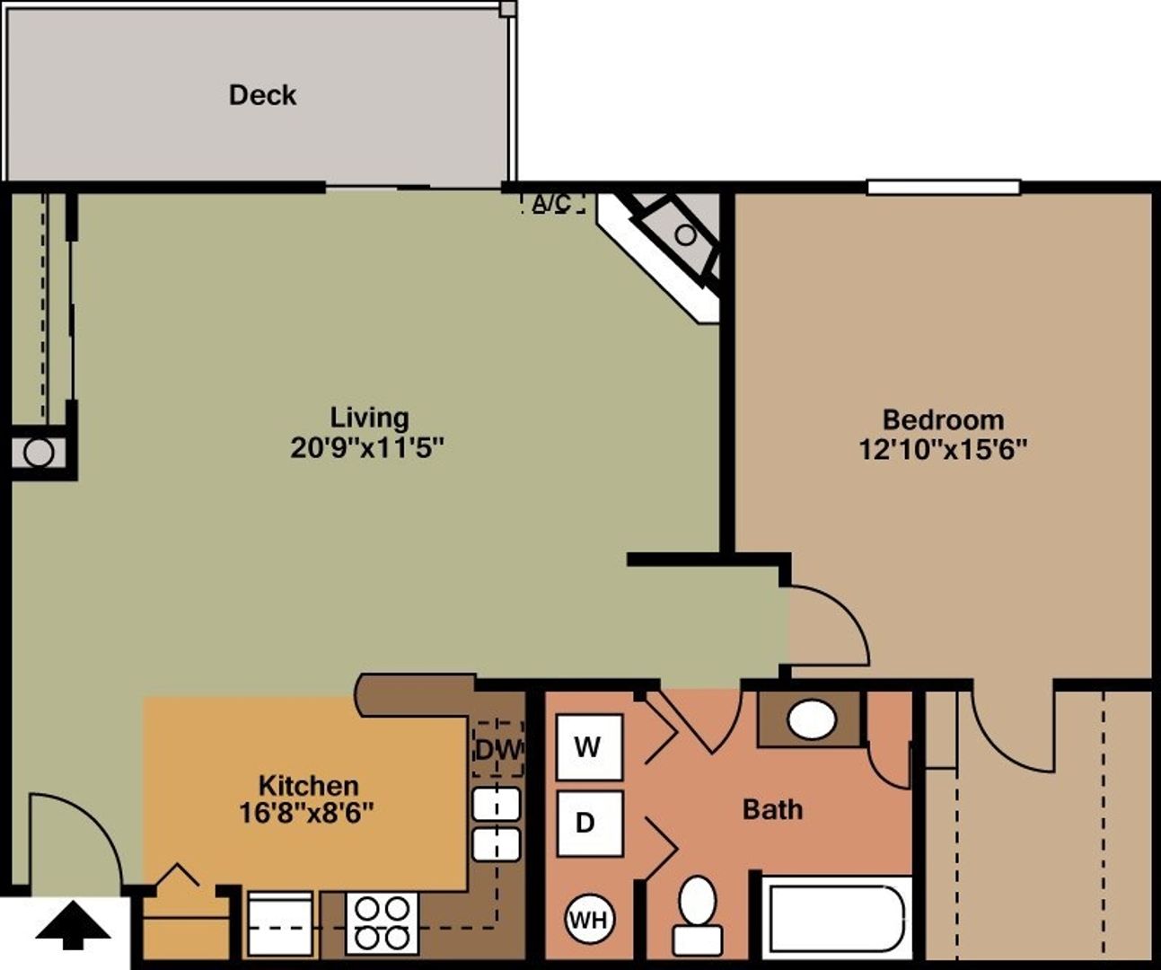 Baraboo Apartment: 1300 Walnut Street