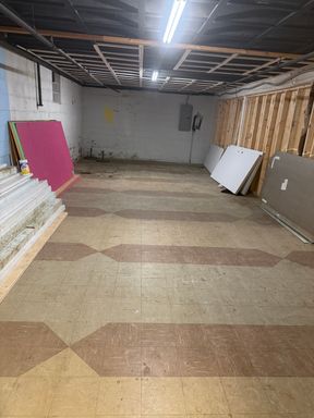 Large Basement Storage Space.