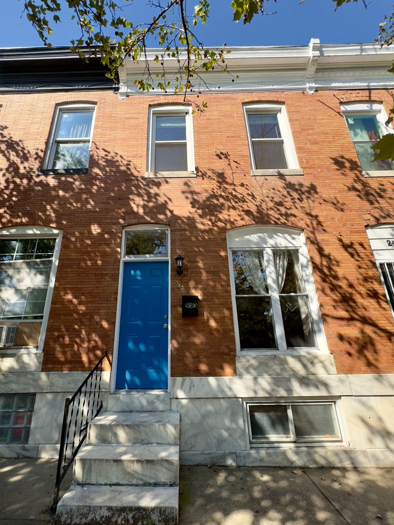 Baltimore Townhome: 22 N East Ave