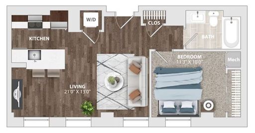 Charming 1 Bedroom/1 Bathroom Apartment Unit in Downtown Baltimore, MD! 901