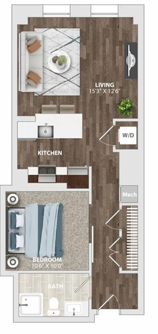 Baltimore Apartment: 10 N Calvert St