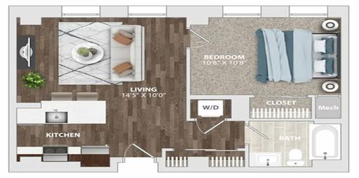 Charming 1 Bedroom/1 Bathroom Apartment Unit in Downtown Baltimore, MD! 604