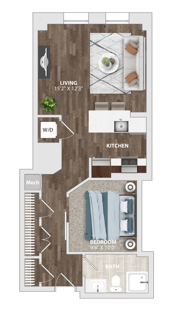 Baltimore Apartment: 10 N Calvert St