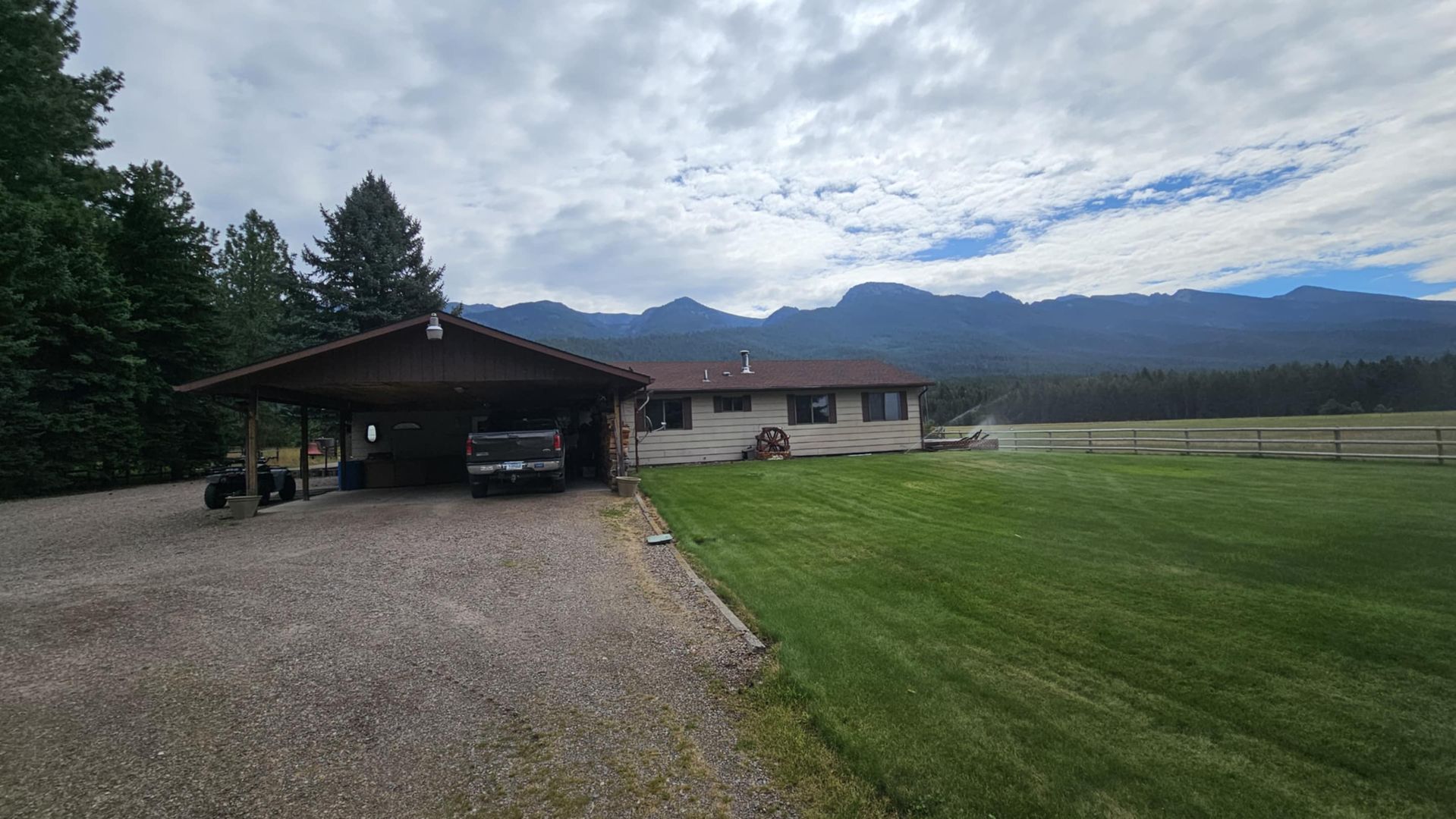 Fully Furnished house on 40 Acres Horse Property 