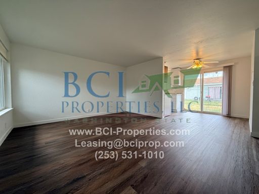 Spacious, Cozy 1 Bedroom Apartment Home Ready for Move in