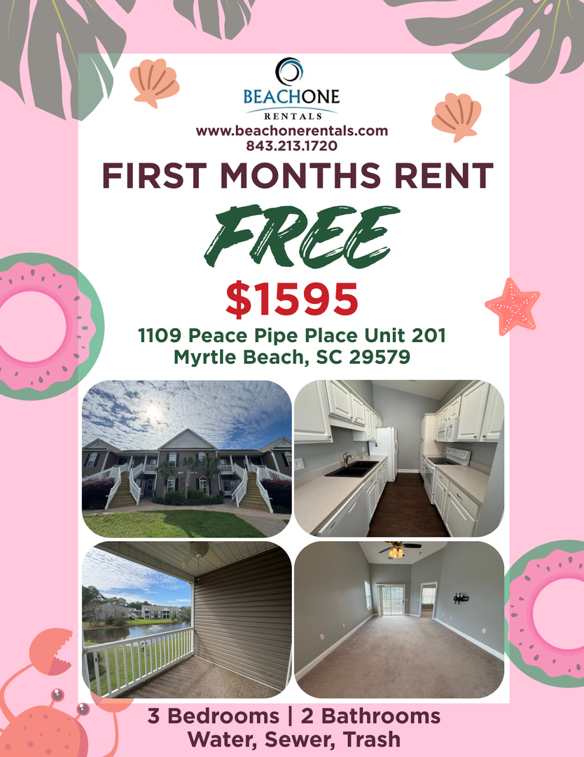 Myrtle Beach House: 1109 Peace Pipe Place Unit 201